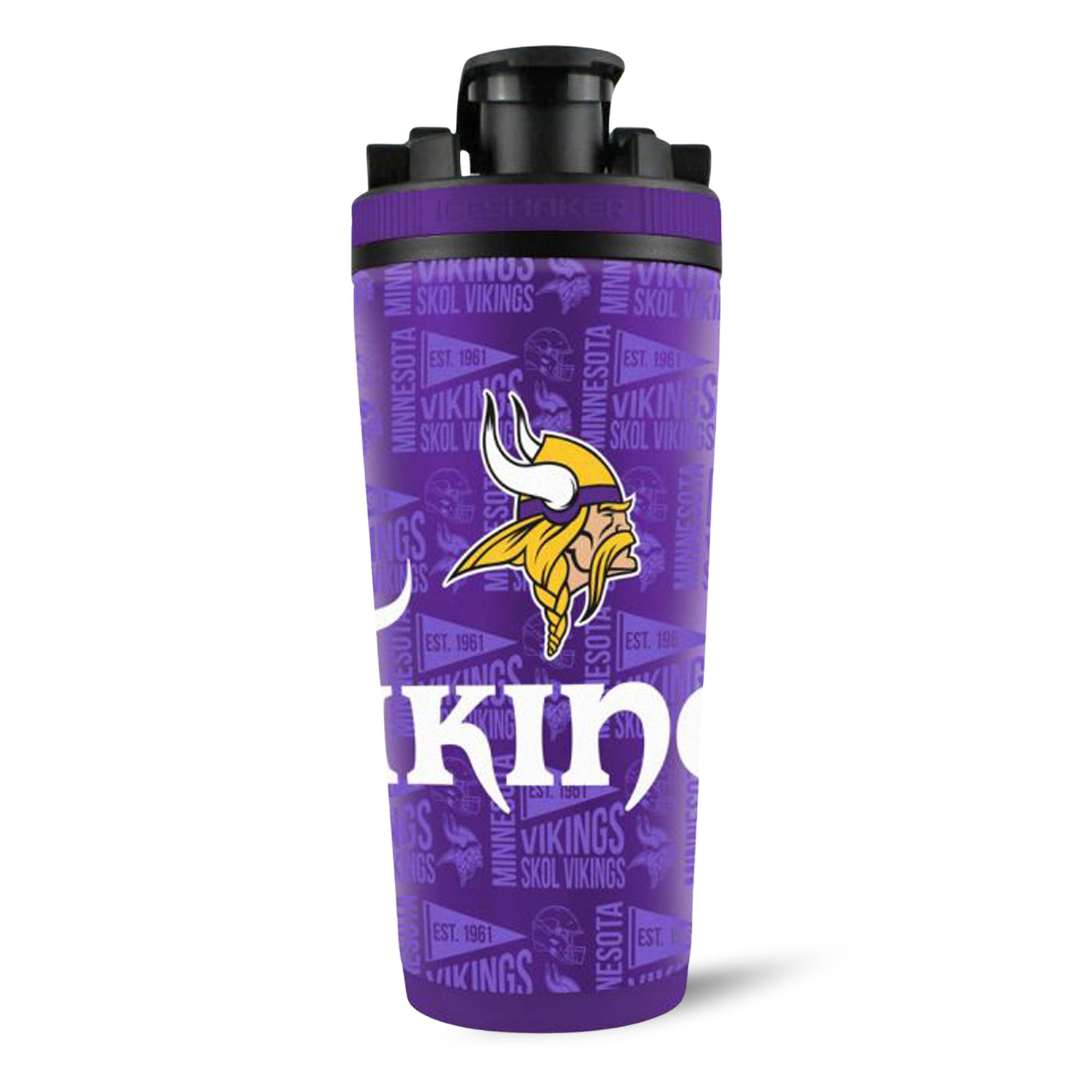 Officially Licensed NFL Minnesota Vikings 4D Ice Shaker