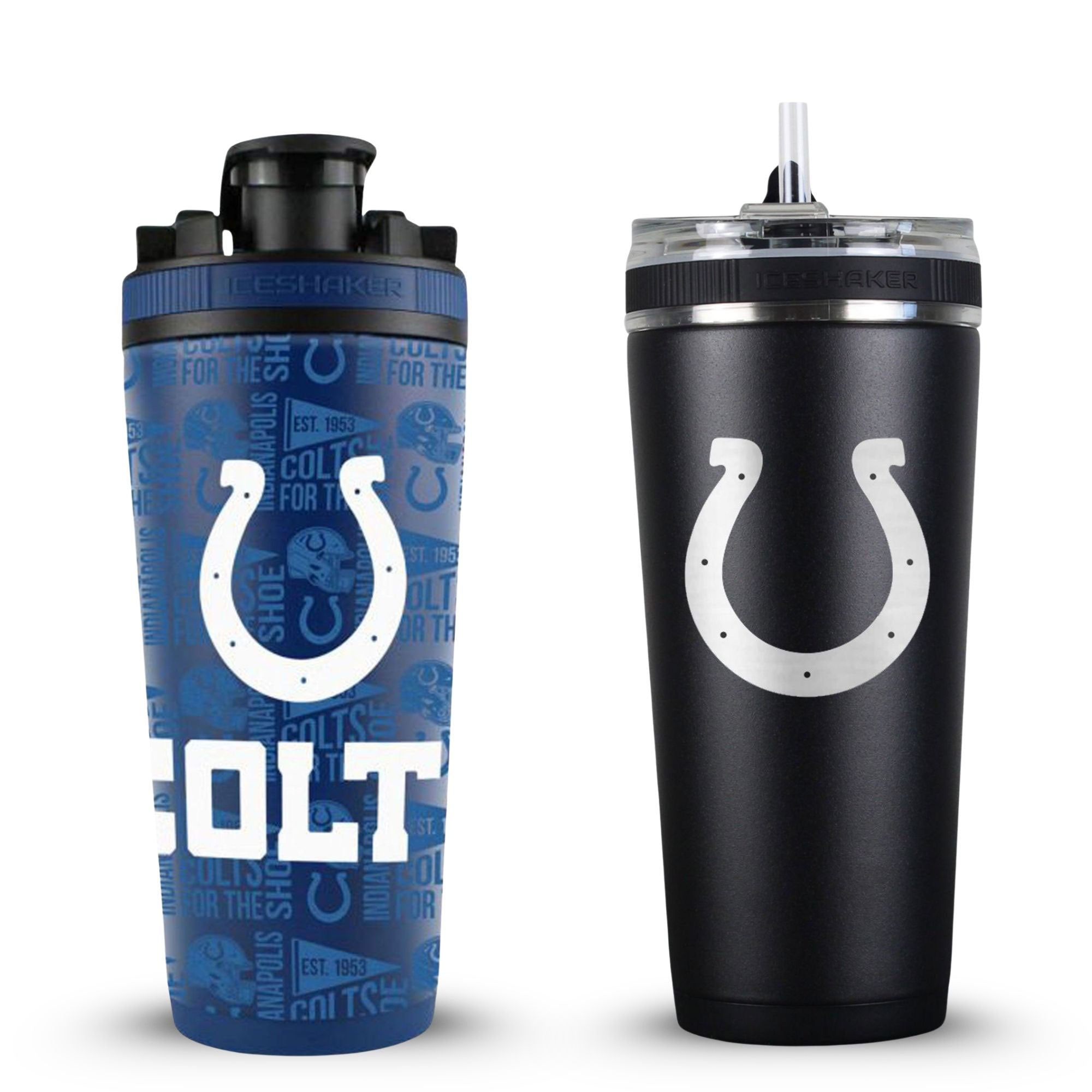 Indianapolis Colts 4D Shaker & Flex Bottle Bundle