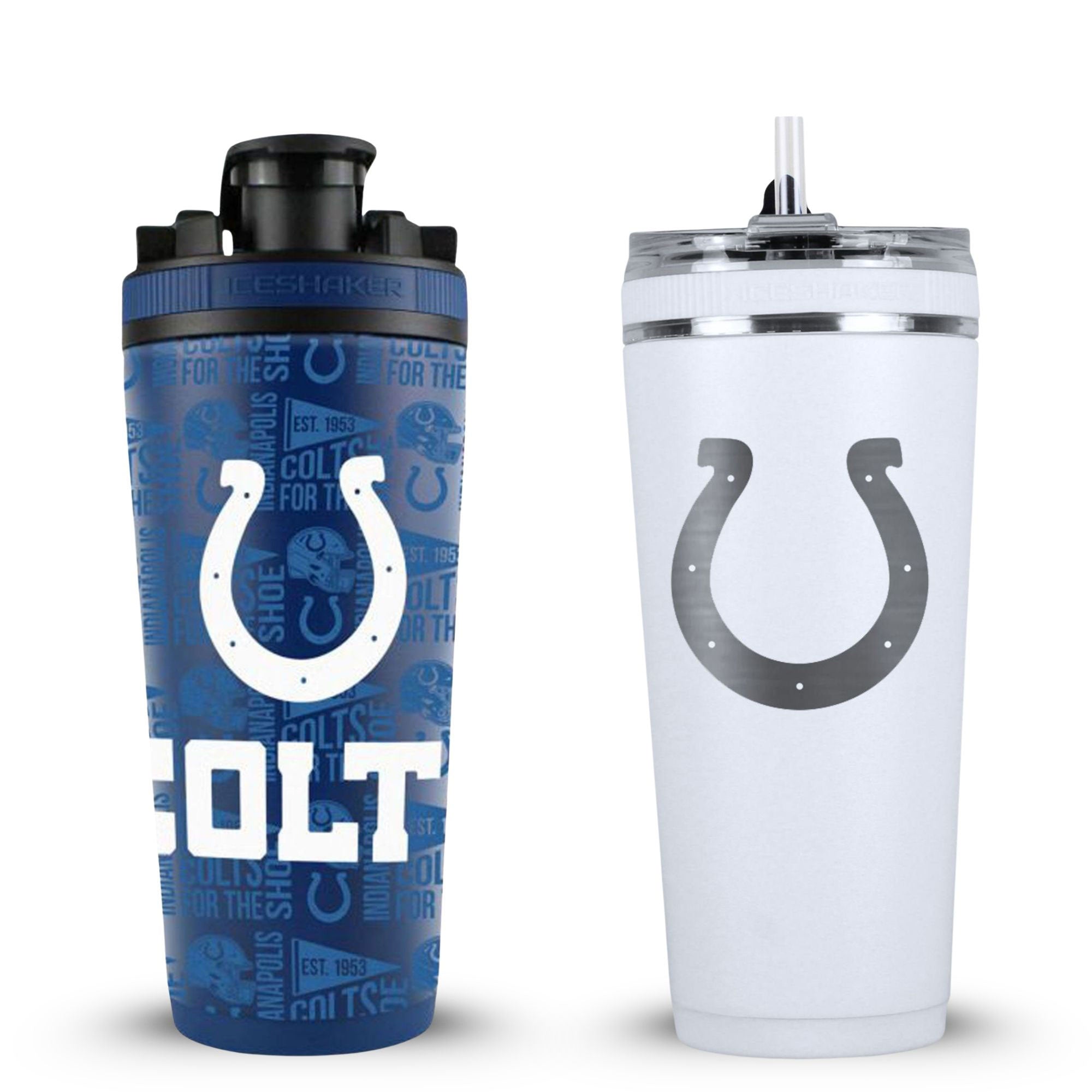 Indianapolis Colts 4D Shaker & Flex Bottle Bundle
