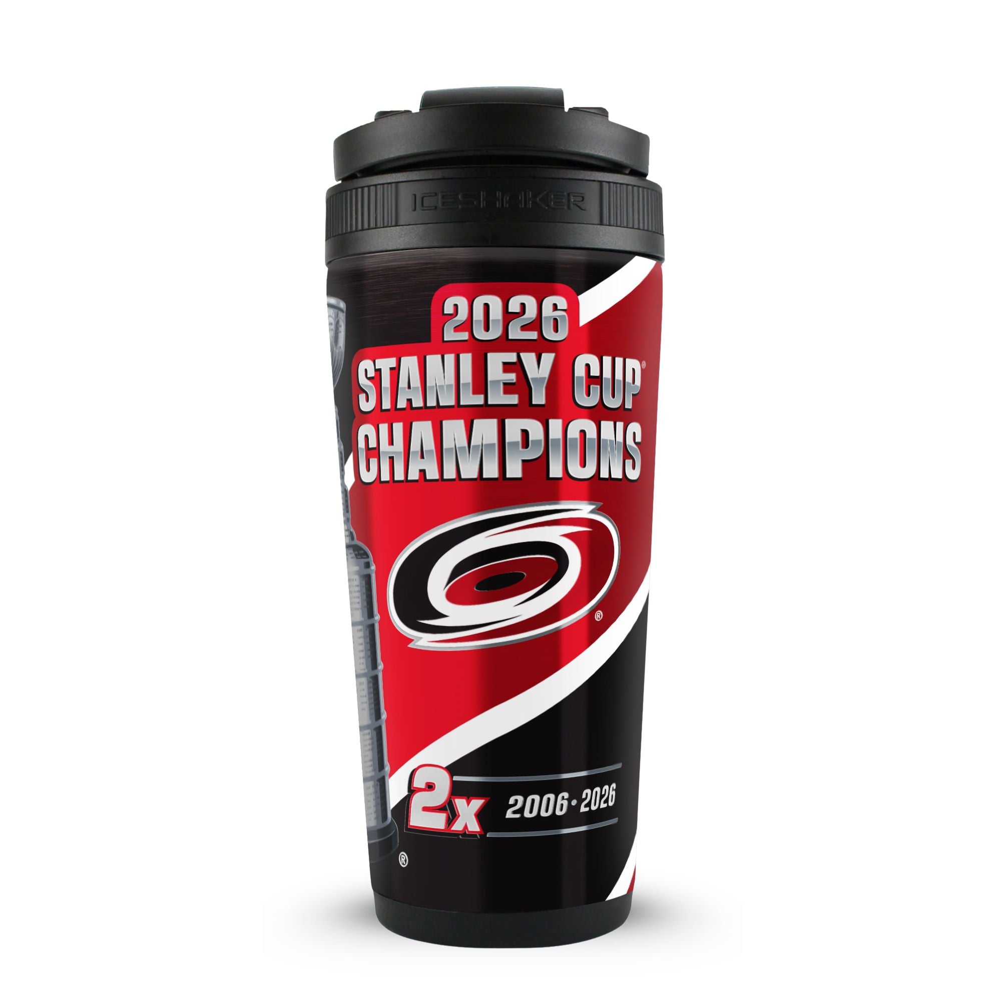 Limited Edition Carolina Hurricanes Stanley Cup Champs 4D Ice Shaker