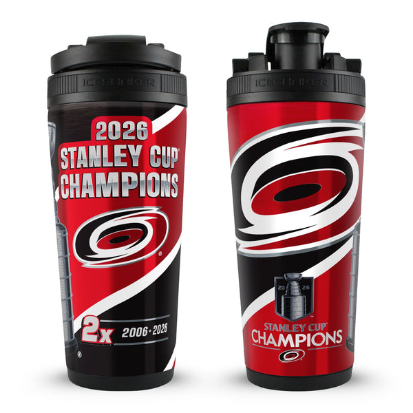Limited Edition Carolina Hurricanes Stanley Cup Champs 4D Ice Shaker
