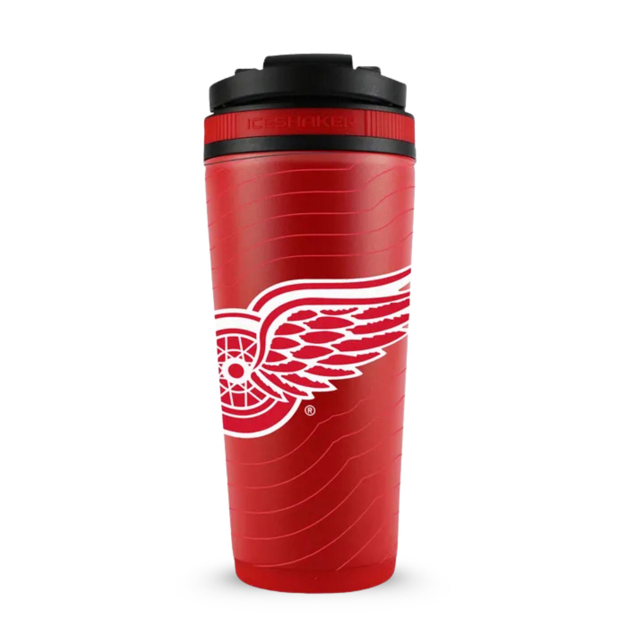 Official NHL Detroit Red Wings 4D Protein Shaker Bottle | Ice Shaker