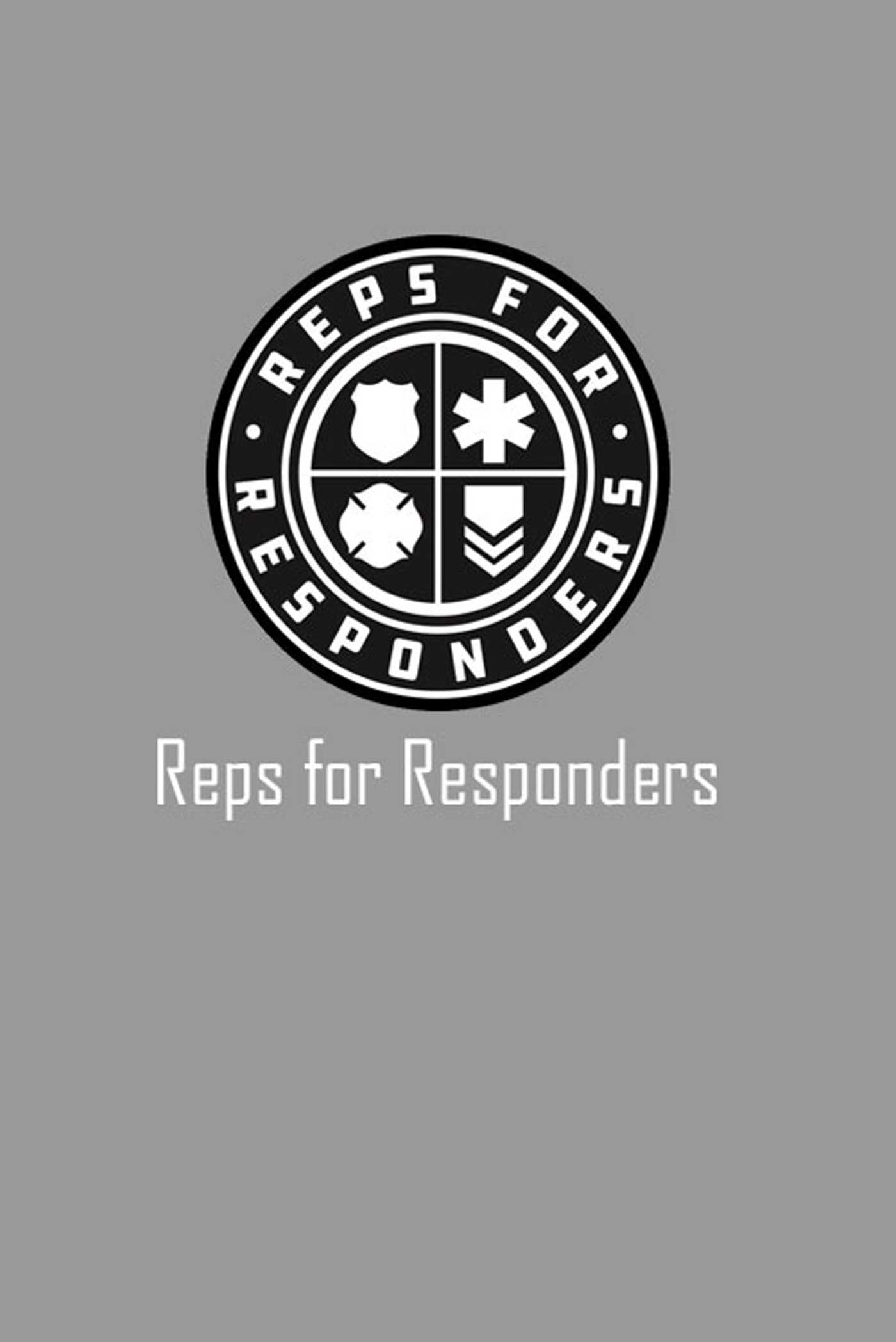 The Reps for Responders logo overlays on a gray background.