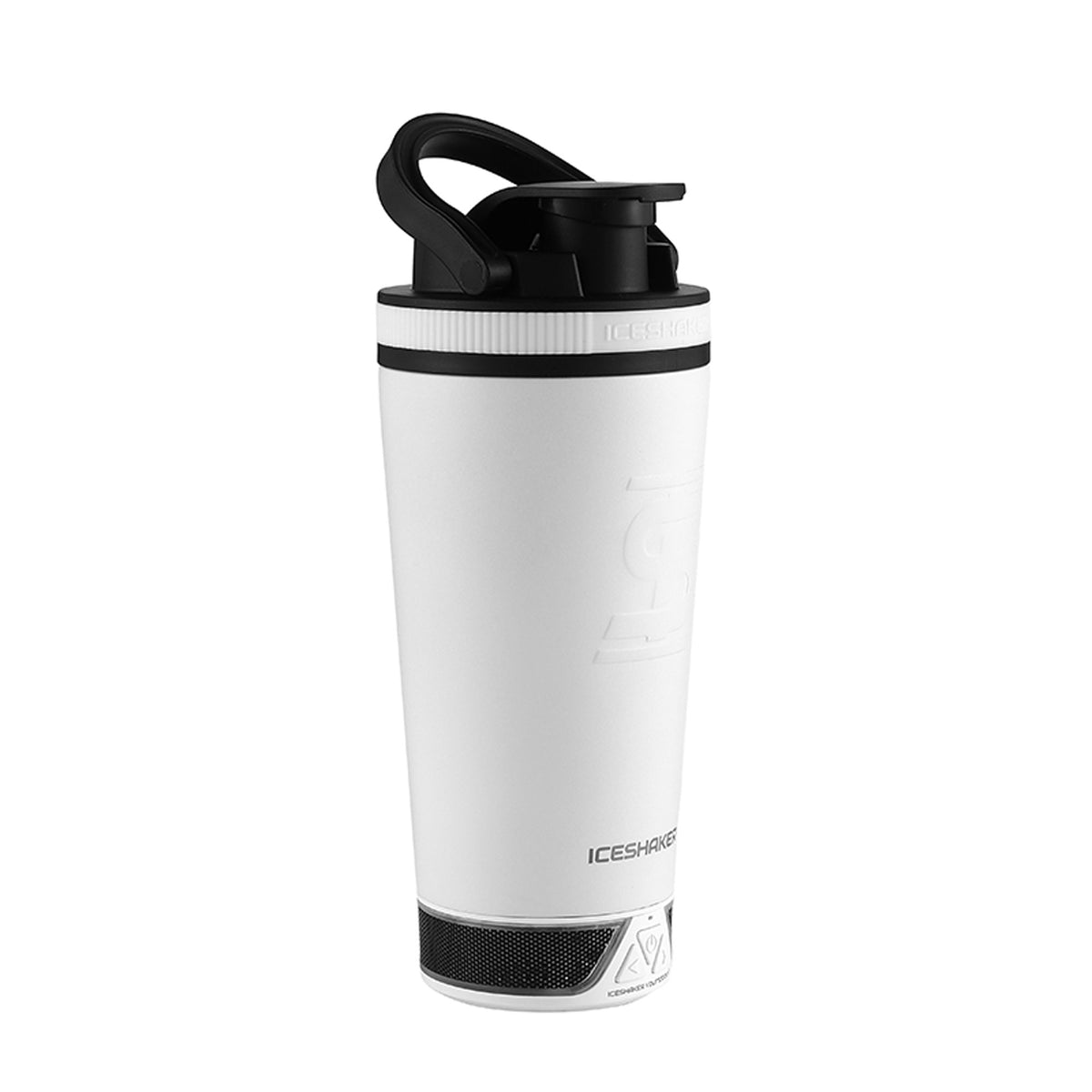 Ice Shaker X Bumpboxx Speaker Bottle White Ice Shaker