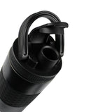 20oz Skinny Shaker Lid + Agitator Combo - Black Lid w/ Black Band