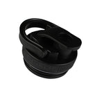 20oz Skinny Shaker Lid - Black Lid w/ Black Band