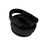 20oz Skinny Shaker Lid - Black Lid w/ Black Band