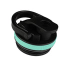 20oz Skinny Shaker Lid - Black Lid w/ Mint Band