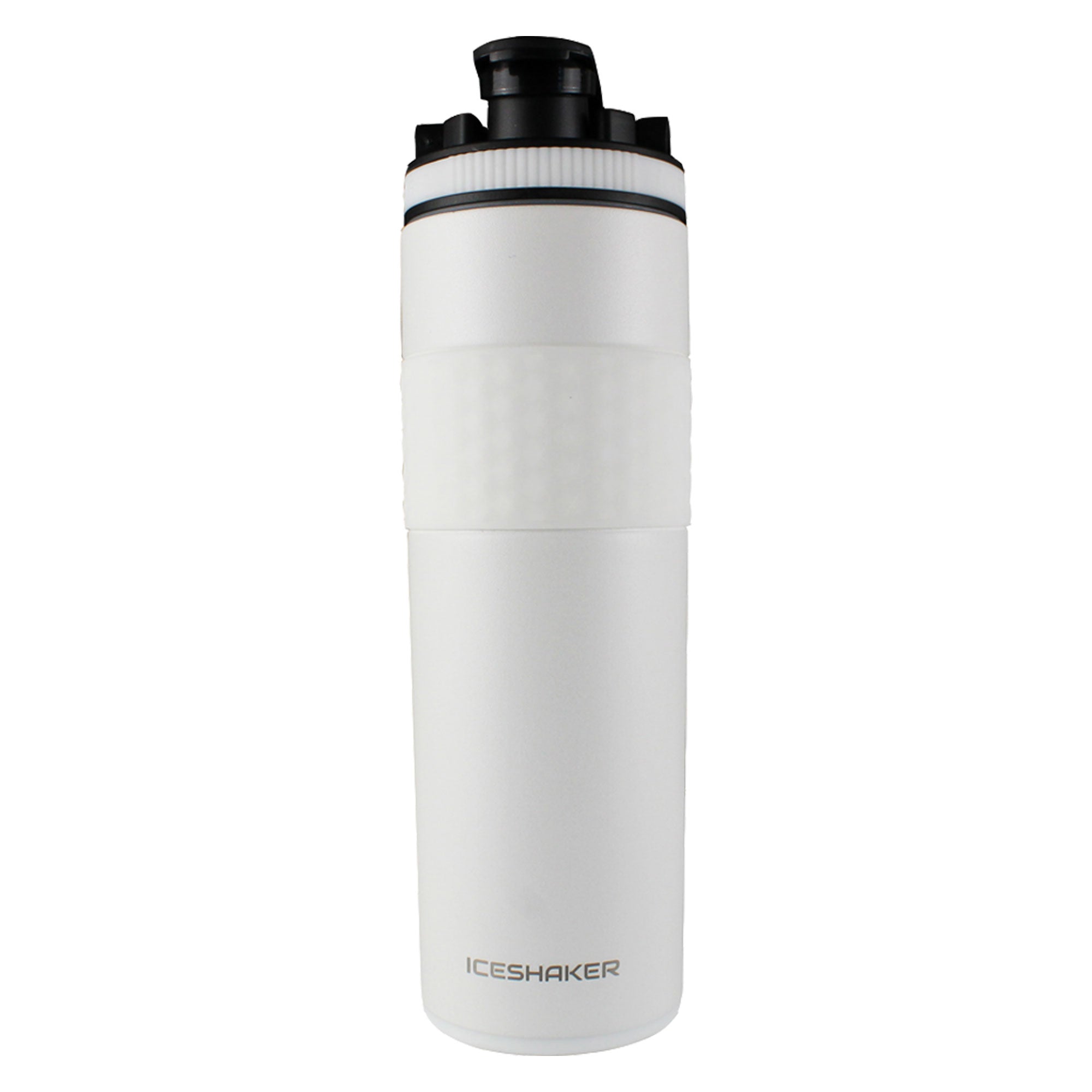 RuK 20oz Stainless Steel Skinny Ice Shaker Bottle