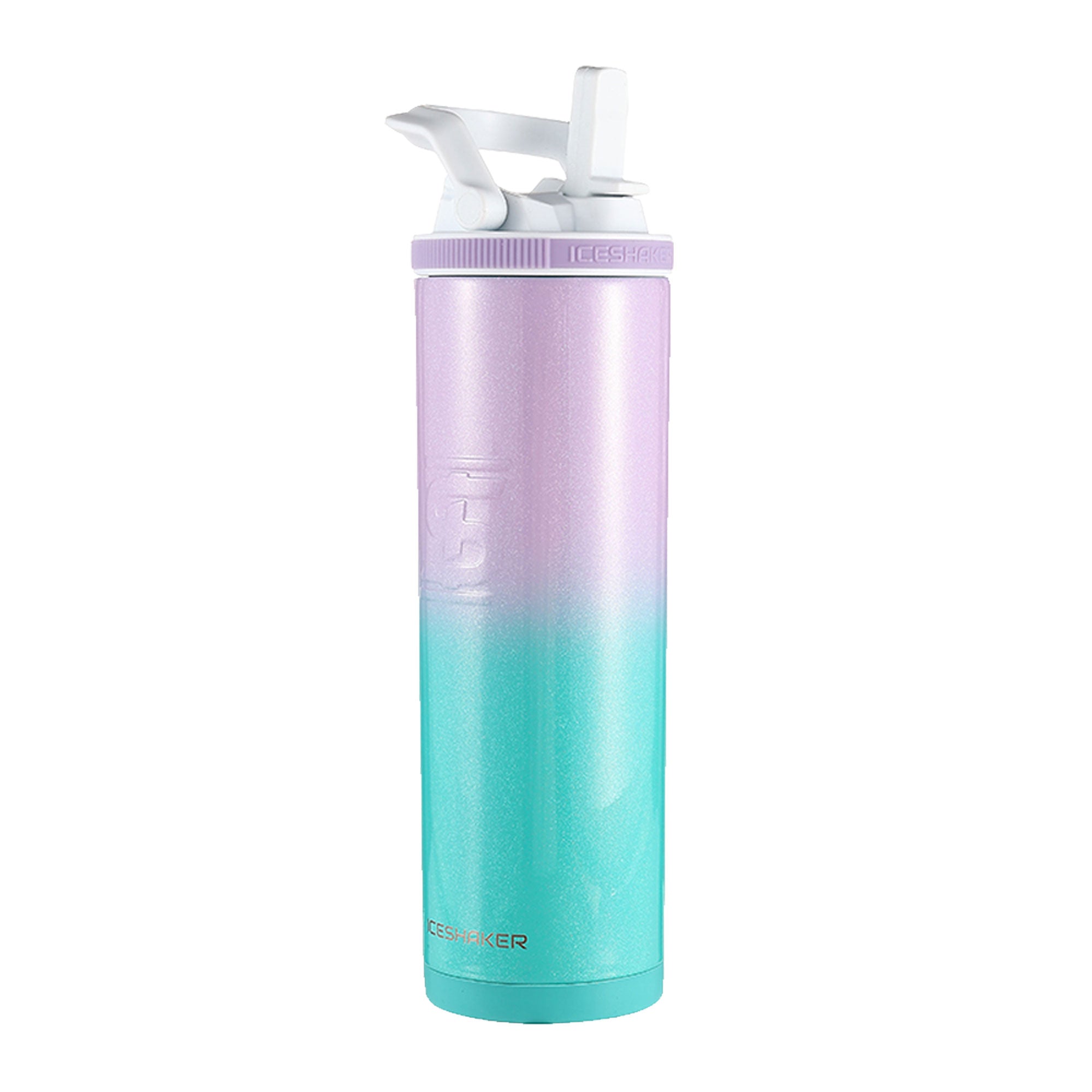 Custom Portable Sports Water Bottle w/ Flip Straw Lid - 16 oz.