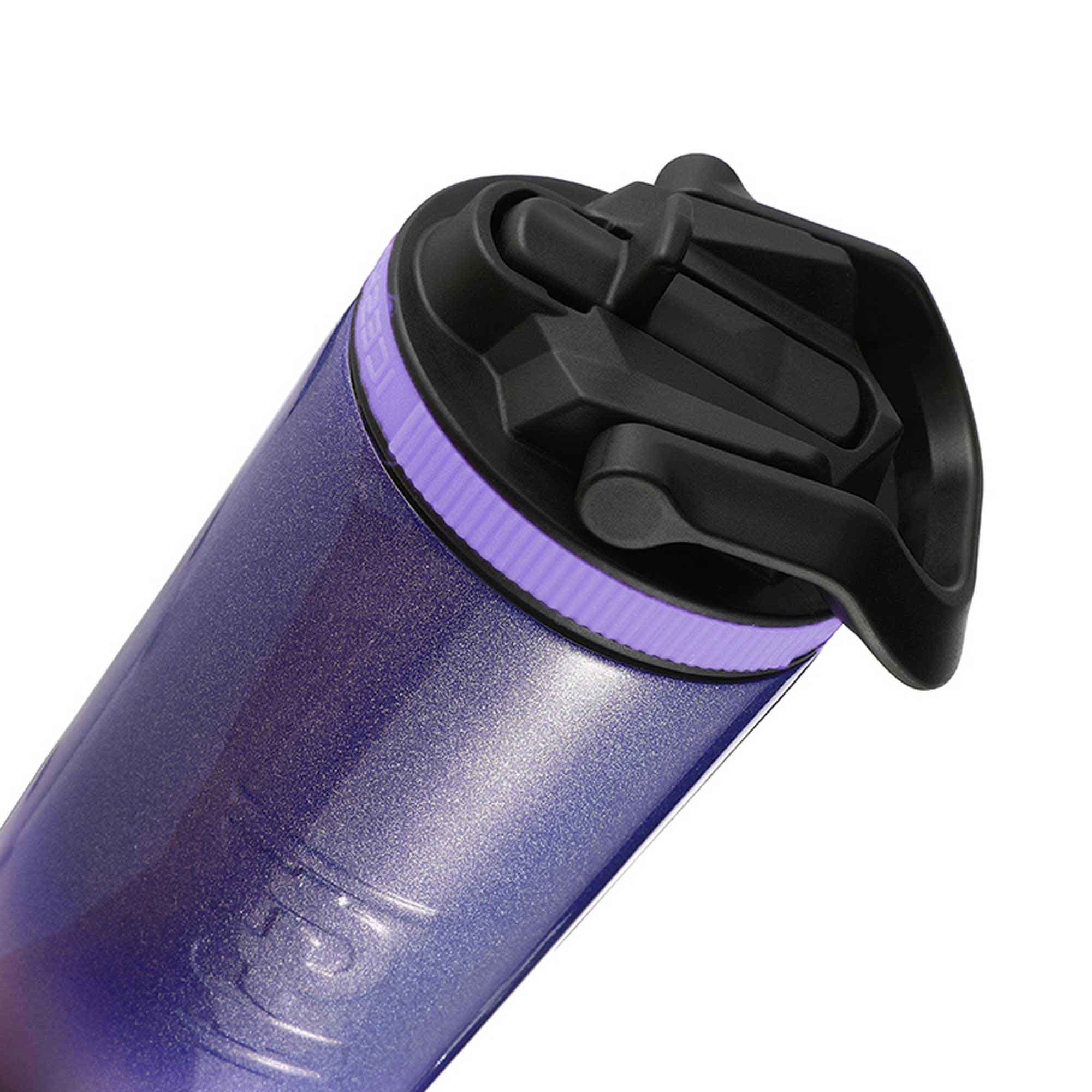 14oz & 20oz Sport Bottle Lid - Black Lid with Lilac Dreaming Band