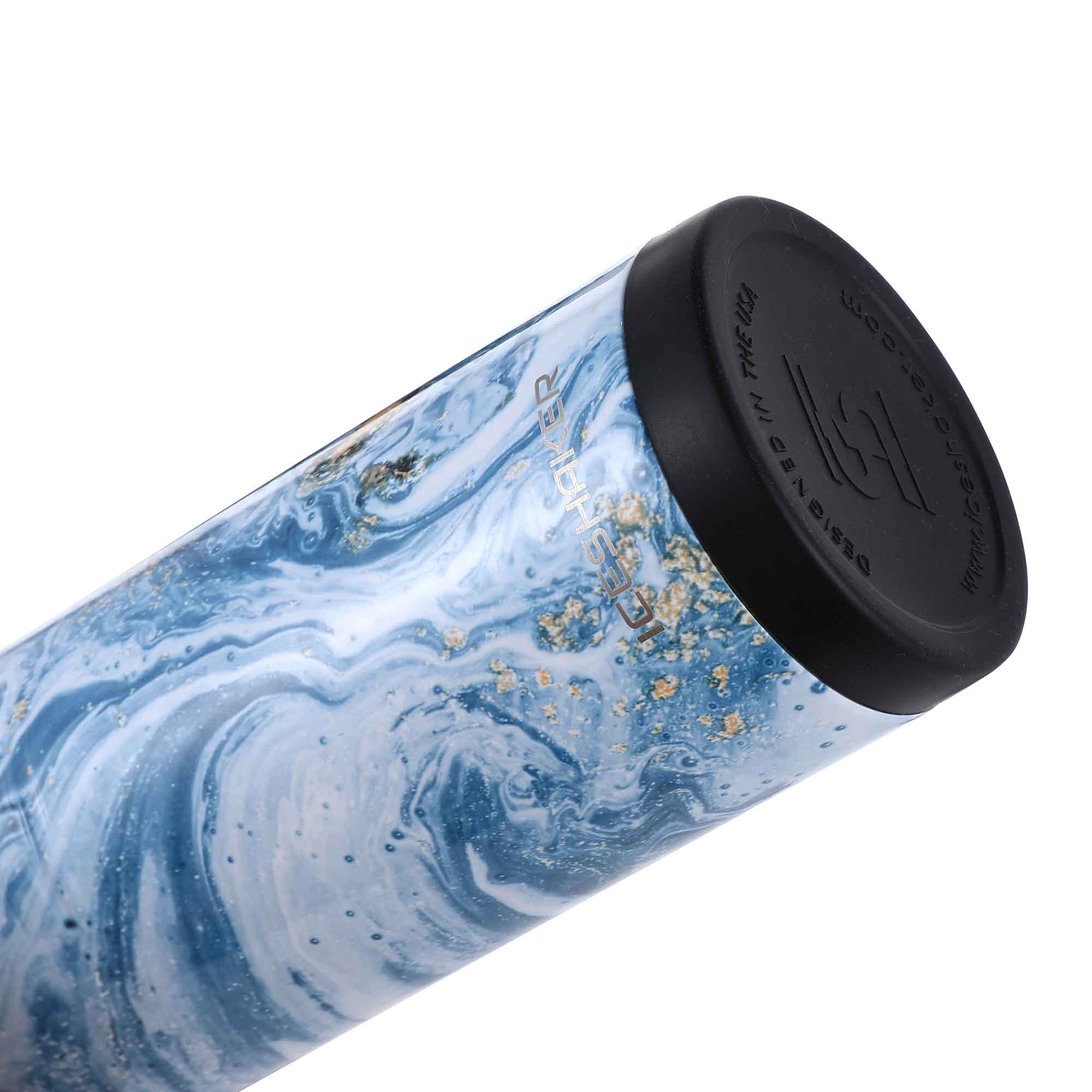 20oz Skinny Tumbler - Blue Marble