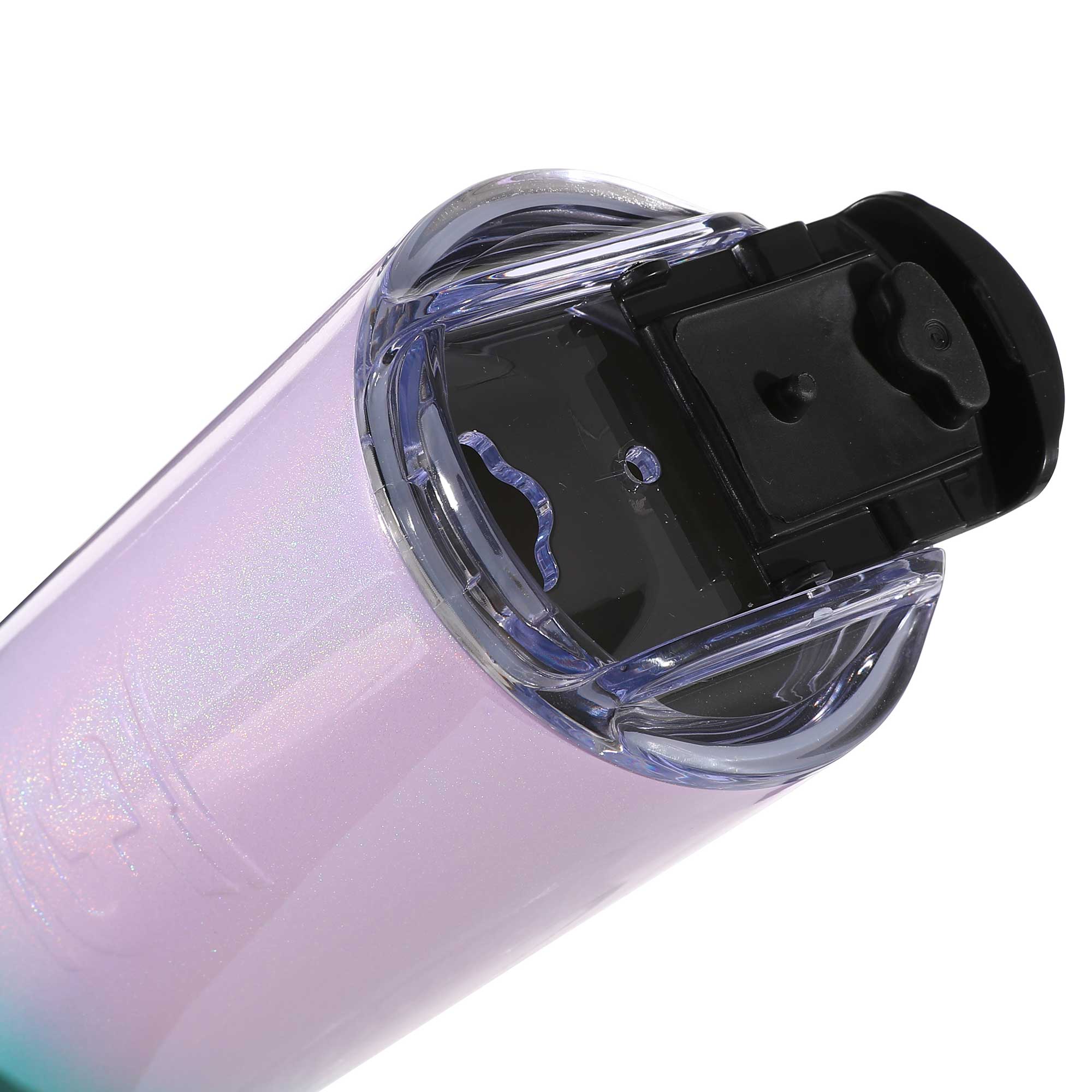 Blue, Purple, Silver Swirl 20 oz. Skinny Handle Tumbler – Elys Kay  Kreations LLC