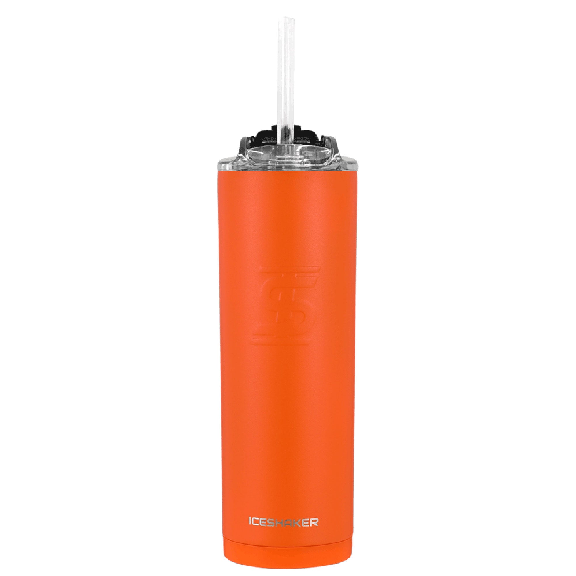 RuK 20oz Stainless Steel Skinny Ice Shaker Bottle