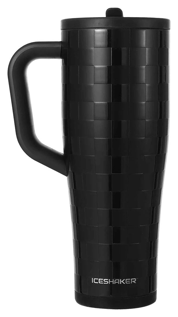 40oz Phantom Black Checkers