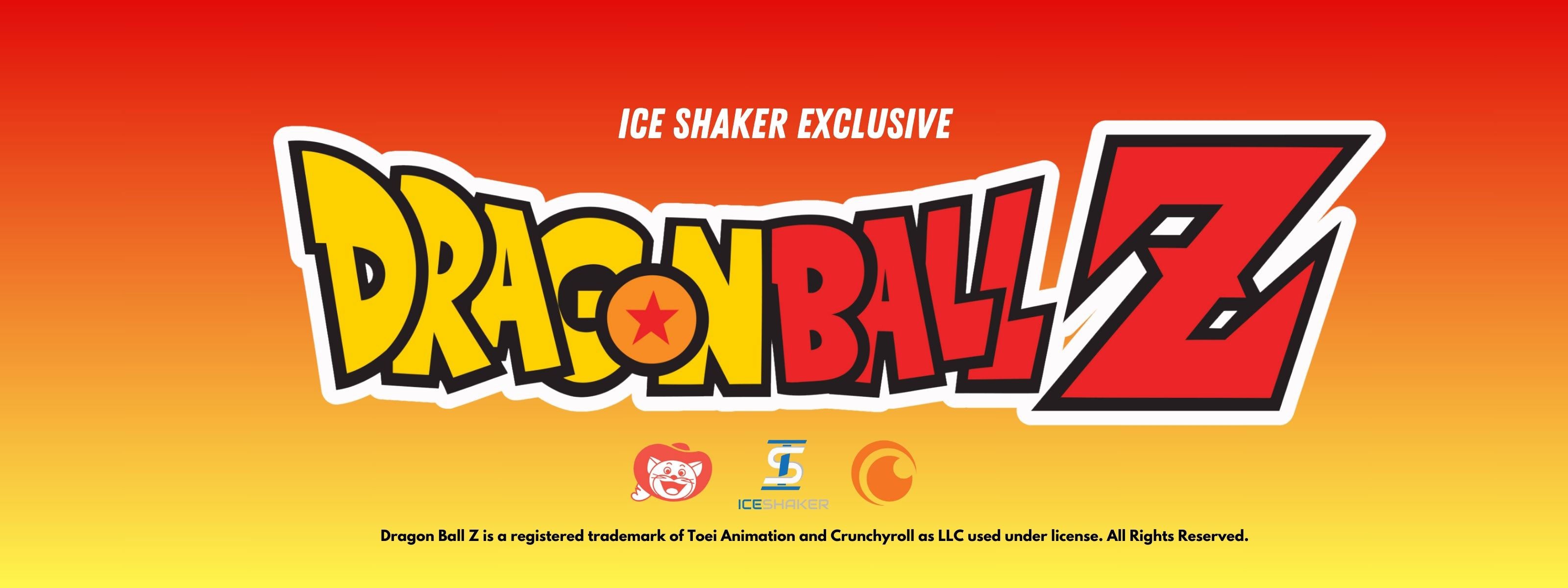 Iceshaker.com Exclusive. Dragon Ball Z is a registered trademark of Toei Animation and Crunchyroll as LLC used under license. All Rights Reserved.