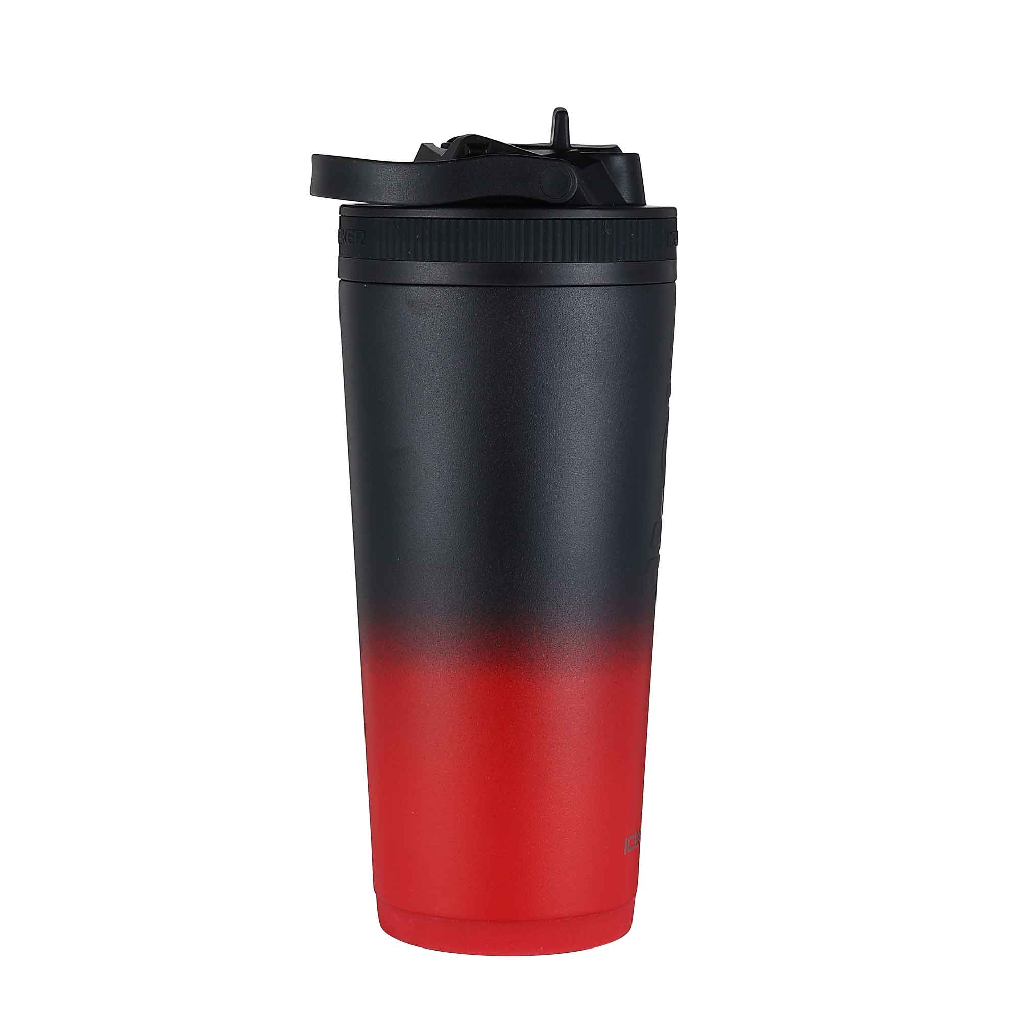 Insulated Red Black Ombre One Gallon Water Jug