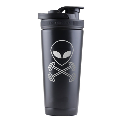 Anabolic Aliens - Custom Black 26oz Ice Shaker