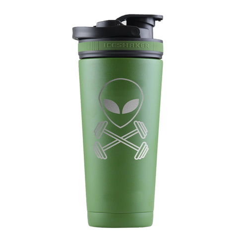 Anabolic Aliens - Custom Green 26oz Ice Shaker