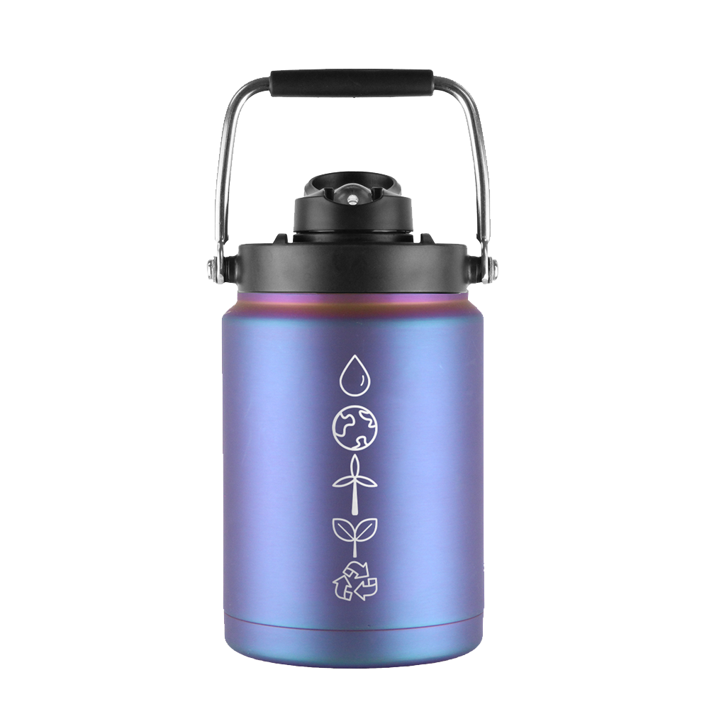 Ice Shaker Earth Day Half Gallon Jugs