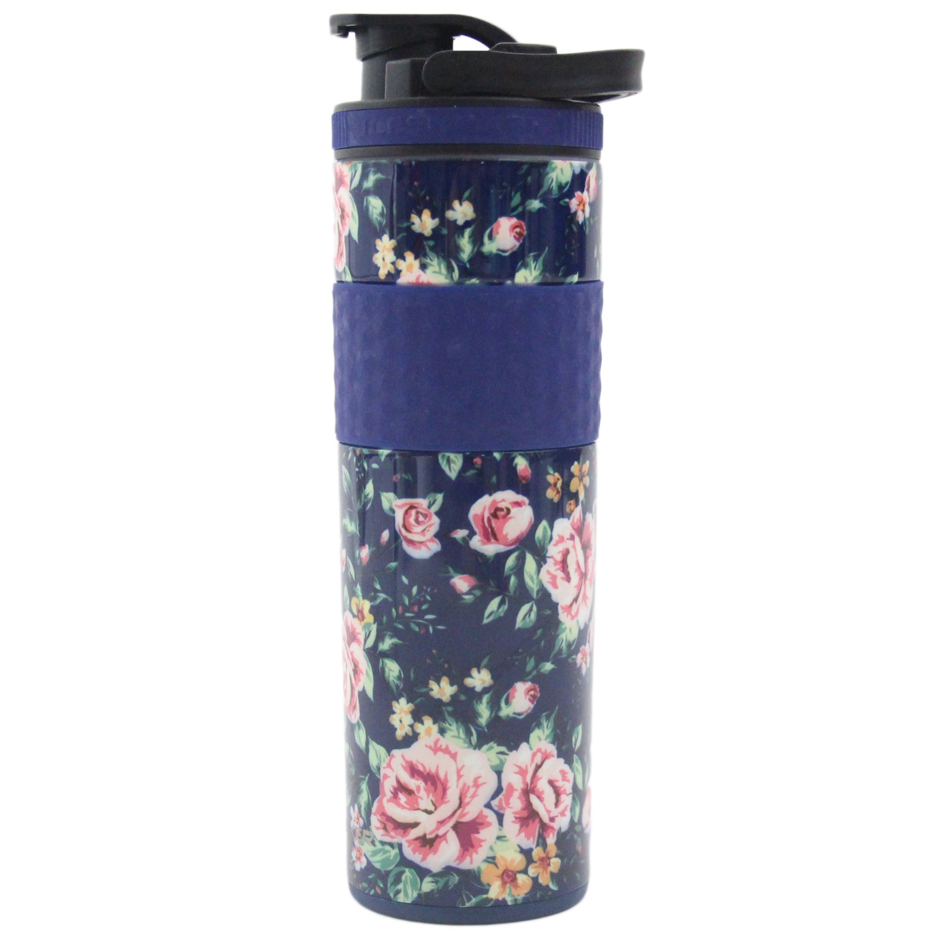 Floral Skinny Shaker Bottle