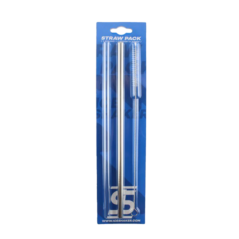 Steel + Tritan Straw & Brush Pack