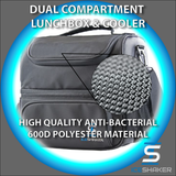 Ice Shaker Dual Cool Lunch Bag & Cooler