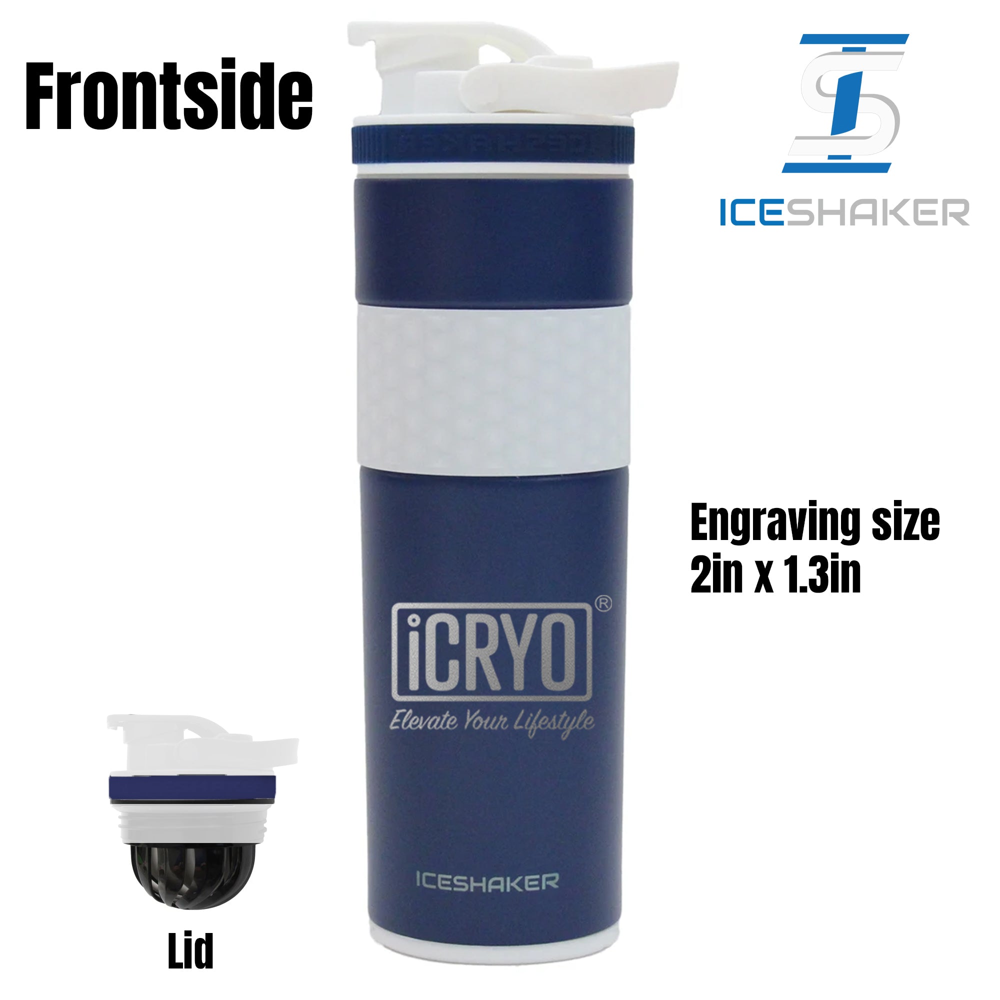 iCRYO - Custom 20oz Skinny Shaker